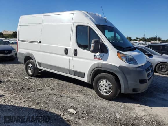 2014 Ram ProMaster Cargo with VIN 3C6TRVBG8EE104641, listed as a Copart auction lot 87624125 with Not provided miles and Clean title. Bid and sale history available at DreamBid. Image 4.