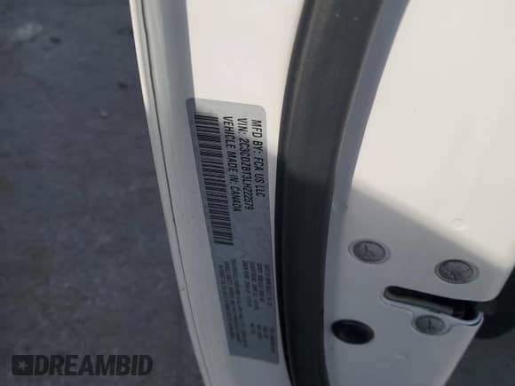 2020 Dodge Challenger R/T with VIN 2C3CDZBT3LH222579, listed as a Copart auction lot 84290705 with 80,327 mi miles and Salvage title. Bid and sale history available at DreamBid. Image 12.