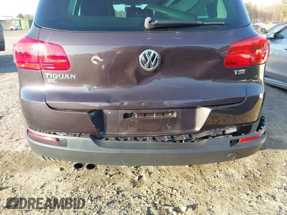 2016 Volkswagen Tiguan S with VIN WVGAV7AX6GW546573, listed as a IAAI auction lot 41672697 with 117,174 mi miles and . Bid and sale history available at DreamBid. Image 17.