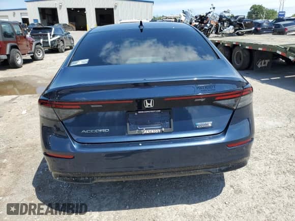 2023 Honda Accord Touring with VIN 1HGCY2F84PA051411, listed as a Copart auction lot 68101845 with Not provided miles and Salvage title. Bid and sale history available at DreamBid. Image 6.