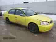 1999 Honda Civic z VIN 2HGEJ668XXH900205, wystawiony jako Copart lot #49506045 z przebiegiem 189 408 mil mil oraz Szkoda całkowita • Salvage title. Historia ofert i sprzedaży dostępna na DreamBid. Obrazek 4.