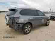 2019 Nissan Pathfinder Platinum with VIN 5N1DR2MMXKC644943, listed as a Copart auction lot 84631495 with 93,006 mi miles and Salvage title. Bid and sale history available at DreamBid. Image 3.