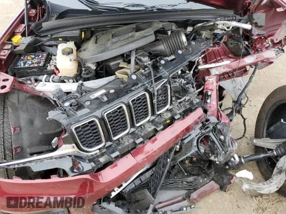 2022 Jeep Grand Cherokee Overland с VIN 1C4RJKDG5N8516550, выставлен на аукционе Copart как лот 61286715 с пробегом 42 138 миль миль и Списание • Salvage title. История ставок и продаж доступна на DreamBid. Изображение 12.