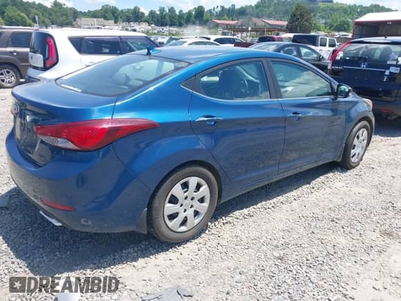 2015 Hyundai Elantra Sport z VIN KMHDH4AH9FU304544, wystawiony jako IAAI lot #42656816 z przebiegiem 160 495 mil mil oraz . Historia ofert i sprzedaży dostępna na DreamBid. Obrazek 4.