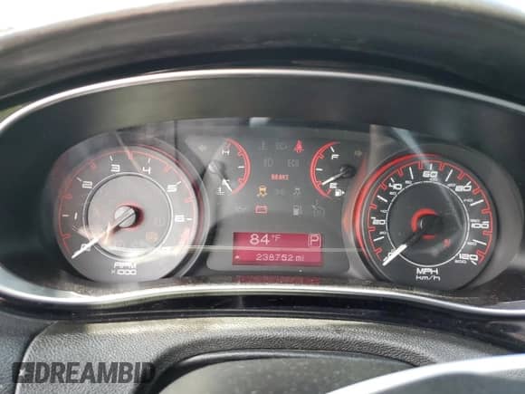 2013 Dodge Dart SE with VIN 1C3CDFAA1DD323942, listed as a Copart auction lot 55432665 with 238,752 mi miles and Salvage title. Bid and sale history available at DreamBid. Image 9.