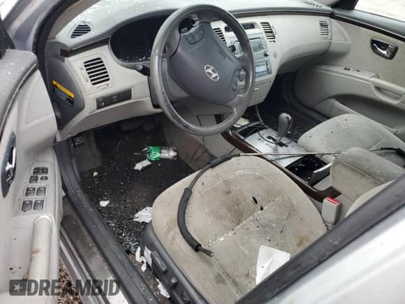 2011 Hyundai Azera GLS with VIN KMHFC4DD1BA533005, listed as a Copart auction lot 85554994 with Not provided miles and Salvage title. Bid and sale history available at DreamBid. Image 8.