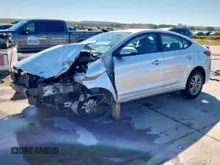 2017 Hyundai Elantra SE with VIN KMHD84LF7HU207101, listed as a Copart auction lot 84896495 with 173,337 mi miles and Salvage title. Bid and sale history available at DreamBid. Image 1.