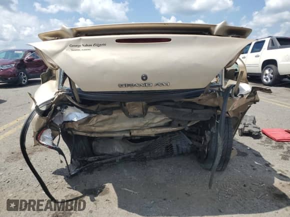 2002 Pontiac Grand Am SE1 with VIN 1G2NF52F22C201293, listed as a Copart auction lot 66002395 with 66,152 mi miles and Salvage title. Bid and sale history available at DreamBid. Image 6.
