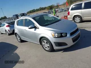 2015 Chevrolet Sonic LT with VIN 1G1JC6SH6F4136564, listed as a IAAI auction lot 43427814 with 143,585 mi miles and . Bid and sale history available at DreamBid. Image 1.
