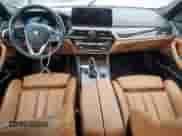 2023 BMW 5 Series 540i xDrive with VIN WBA73BJ0XPWY22700, listed as a Copart auction lot 69348915 with 39,019 mi miles and Salvage title. Bid and sale history available at DreamBid. Image 8.