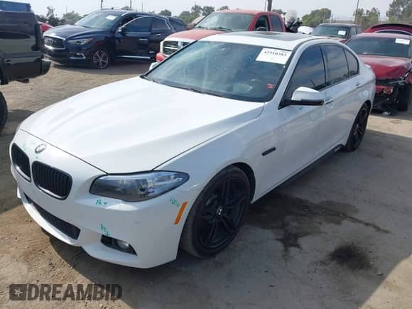 2016 BMW 5 Series 535i with VIN WBA5B1C54GG554086, listed as a IAAI auction lot 42910383 with 107,203 mi miles and . Bid and sale history available at DreamBid. Image 2.