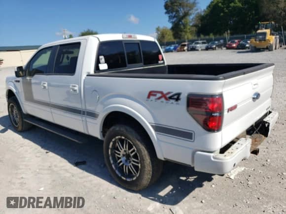 2012 Ford F-150 Lariat with VIN 1FTFW1ET4CFB12867, listed as a Copart auction lot 84019765 with 163,215 mi miles and Clean title. Bid and sale history available at DreamBid. Image 2.