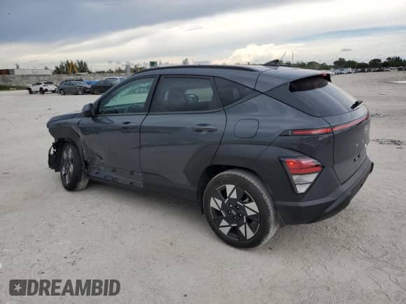 2024 Hyundai Kona SEL with VIN KM8HC3ABXRU112916, listed as a Copart auction lot 70316364 with 5,552 mi miles and Non repairable. Bid and sale history available at DreamBid. Image 2.