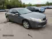 2009 Honda Accord EX-L with VIN 1HGCP36829A039513, listed as a Copart auction lot 84542605 with 157,710 mi miles and Salvage title. Bid and sale history available at DreamBid. Image 4.