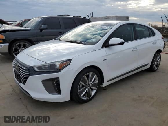2019 Hyundai Ioniq Limited с VIN KMHC05LC6KU124829, выставлен на аукционе Copart как лот 80346933 с пробегом 41 794 миль миль и . История ставок и продаж доступна на DreamBid. Изображение 1.