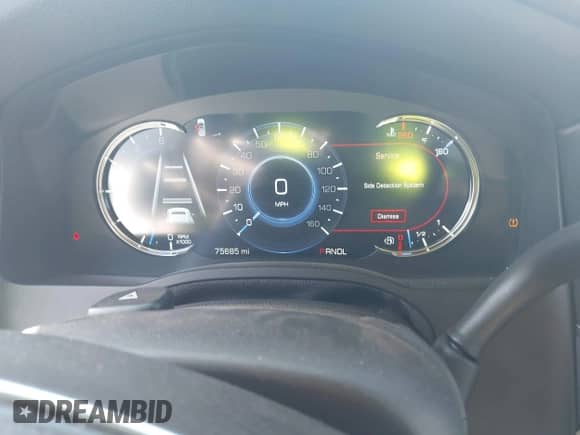 2018 Cadillac Escalade Premium Luxury with VIN 1GYS3CKJ8JR157063, listed as a IAAI auction lot 41990665 with 75,685 mi miles and . Bid and sale history available at DreamBid. Image 7.