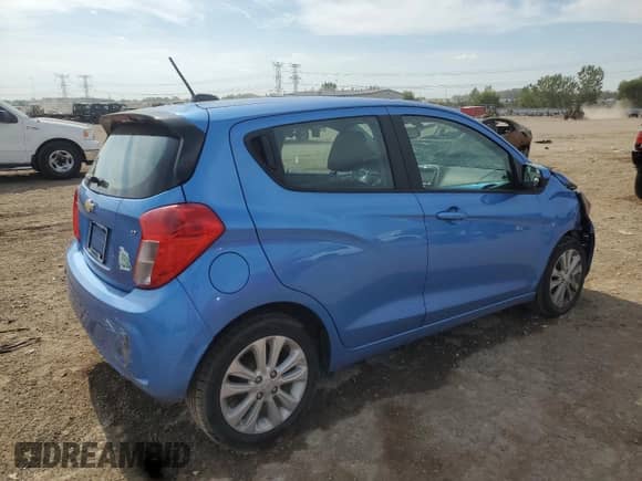 2018 Chevrolet Spark LT with VIN KL8CD6SA4JC479980, listed as a Copart auction lot 80376015 with 83,596 mi miles and Salvage title. Bid and sale history available at DreamBid. Image 3.
