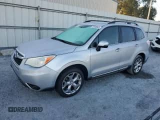 2015 Subaru Forester Touring with VIN JF2SJAUCXFH445146, listed as a Copart auction lot 82668345 with 211,918 mi miles and Clean title. Bid and sale history available at DreamBid. Image 1.