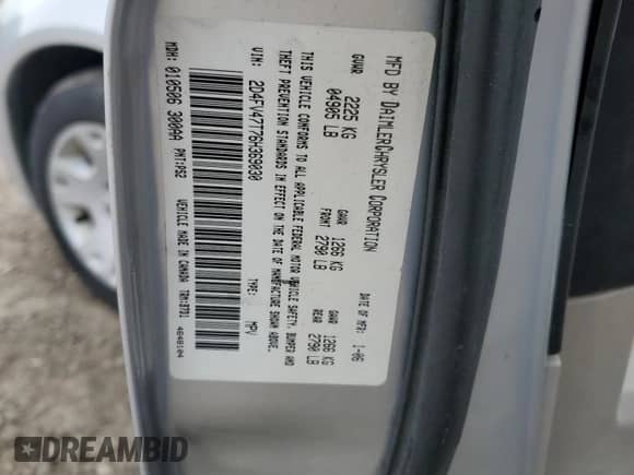 2006 Dodge Magnum с VIN 2D4FV47T76H369030, выставлен на аукционе Copart как лот 86426304 с пробегом 222 999 миль миль и Чистый • Clean title. История ставок и продаж доступна на DreamBid. Изображение 12.