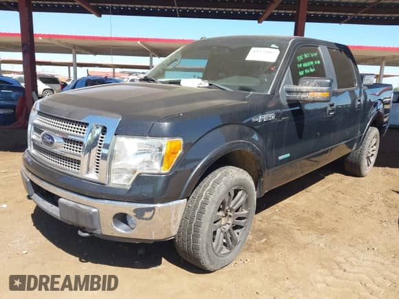 2012 Ford F-150 XL with VIN 1FTFW1ET5CFB10559, listed as a IAAI auction lot 43373106 with 114,862 mi miles and . Bid and sale history available at DreamBid. Image 2.