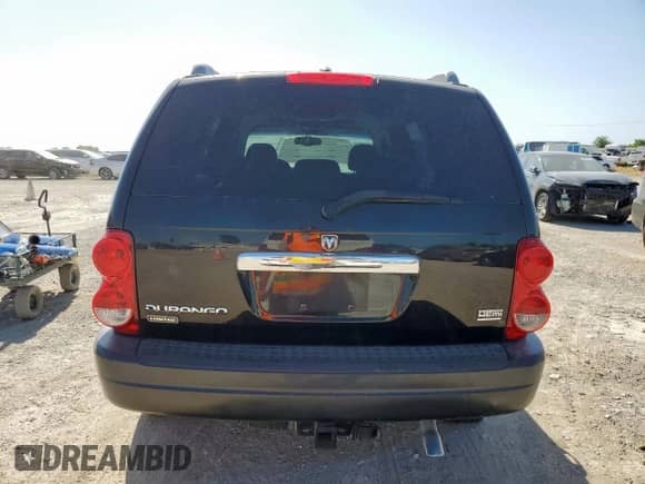 2004 Dodge Durango Limited with VIN 1D4HD58D04F107695, listed as a Copart auction lot 67062675 with 200,168 mi miles and Salvage title. Bid and sale history available at DreamBid. Image 6.