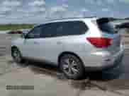 2018 Nissan Pathfinder Platinum with VIN 5N1DR2MM5JC665603, listed as a Copart auction lot 58505055 with 157,836 mi miles and Salvage title. Bid and sale history available at DreamBid. Image 2.