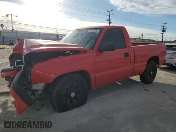 2006 Chevrolet Silverado 1500 Work Truck с VIN 1GCEC14V56Z261976, выставлен на аукционе Copart как лот 47226395 с пробегом 221 331 миль миль и Списание • Salvage title. История ставок и продаж доступна на DreamBid. Изображение 1.