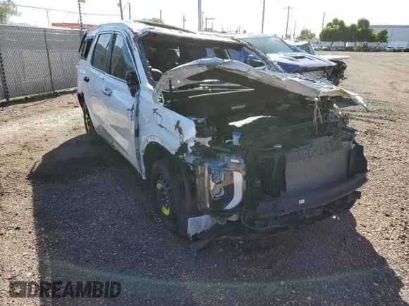 2022 Hyundai Palisade Calligraphy с VIN KM8R74HE5NU487606, выставлен на аукционе Copart как лот 71195655 с пробегом 24 303 миль миль и Списание • Salvage title. История ставок и продаж доступна на DreamBid. Изображение 4.