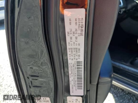 2016 Dodge Durango Limited z VIN 1C4RDHDG9GC330648, wystawiony jako Copart lot #82226945 z przebiegiem 225 723 mil mil oraz Szkoda całkowita • Salvage title. Historia ofert i sprzedaży dostępna na DreamBid. Obrazek 13.