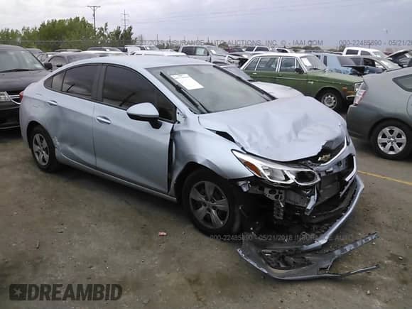 2017 Chevrolet Cruze LS с VIN 1G1BC5SM2H7217946, выставлен на аукционе IAAI как лот 22485890 с пробегом Не указан миль и . История ставок и продаж доступна на DreamBid. Изображение 1.