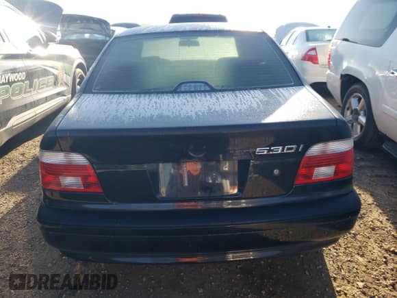 2003 BMW 5 Series 530i with VIN WBADT53473CE94624, listed as a Copart auction lot 73319524 with 171,535 mi miles and Salvage title. Bid and sale history available at DreamBid. Image 6.