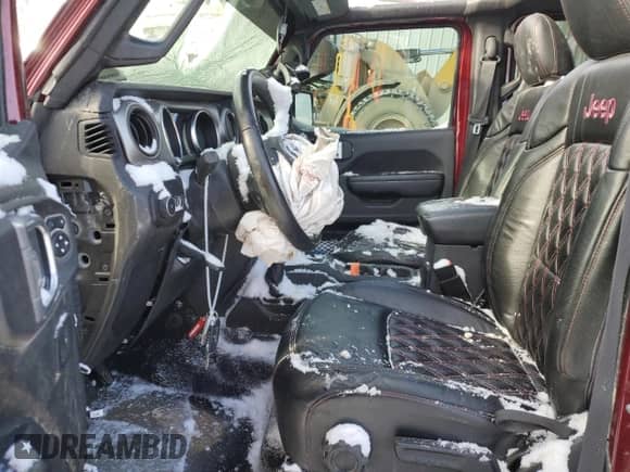 2021 Jeep Wrangler Unlimited Sport Altitude с VIN 1C4HJXDG2MW544163, выставлен на аукционе Copart как лот 86496084 с пробегом 49 737 миль миль и Списание • Salvage title. История ставок и продаж доступна на DreamBid. Изображение 7.