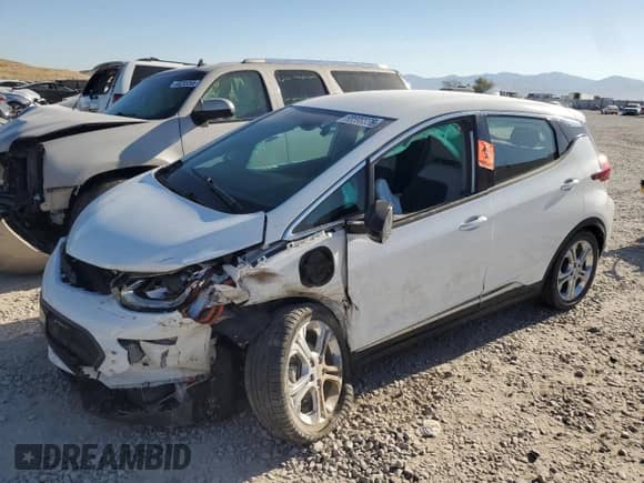 2017 Chevrolet Bolt EV LT с VIN 1G1FW6S07H4149401, выставлен на аукционе Copart как лот 68598555 с пробегом Не указан миль и Списание • Salvage title. История ставок и продаж доступна на DreamBid. Изображение 1.