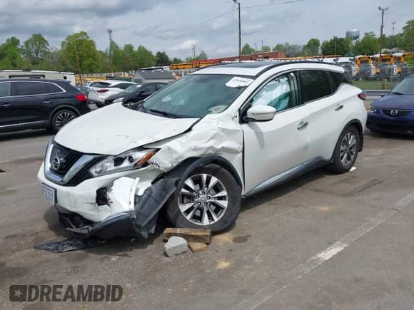 2015 Nissan Murano SL с VIN 5N1AZ2MHXFN232960, выставлен на аукционе IAAI как лот 42040064 с пробегом 145 980 миль миль и . История ставок и продаж доступна на DreamBid. Изображение 2.
