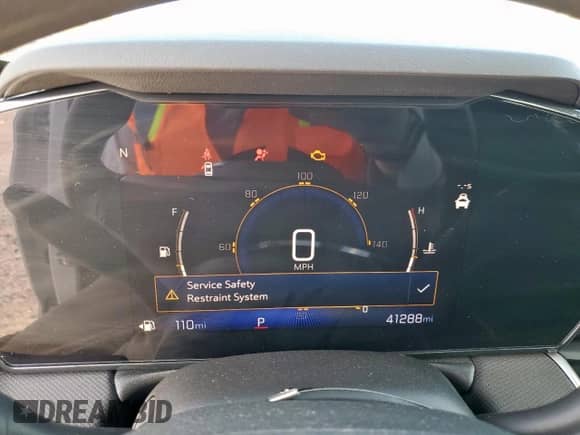 2024 Chevrolet TrailBlazer LS z VIN KL79MMS25RB097552, wystawiony jako Copart lot #69204665 z przebiegiem 41 288 mil mil oraz Szkoda całkowita • Salvage title. Historia ofert i sprzedaży dostępna na DreamBid. Obrazek 9.