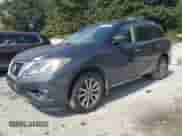 2014 Nissan Pathfinder Platinum Hybrid with VIN 5N1CR2MM7EC658332, listed as a Copart auction lot 71777405 with 159,998 mi miles and Clean title. Bid and sale history available at DreamBid. Image 1.