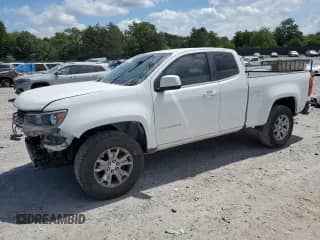 2020 Chevrolet Colorado 2WD LT with VIN 1GCHSCEA5L1183104, listed as a Copart auction lot 64580775 with 112,669 mi miles and Salvage title. Bid and sale history available at DreamBid. Image 1.