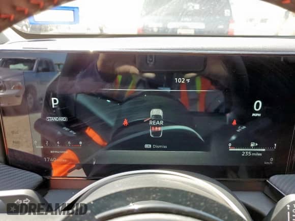 2025 Nissan Kicks SR with VIN 3N8AP6DA0SL344427, listed as a Copart auction lot 64260675 with 1,740 mi miles and Salvage title. Bid and sale history available at DreamBid. Image 9.