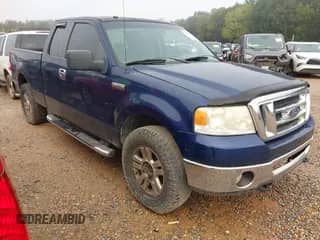 2007 Ford F-150 XLT with VIN 1FTPX14597FA62266, listed as a IAAI auction lot 43139930 with 150,571 mi miles and . Bid and sale history available at DreamBid. Image 1.