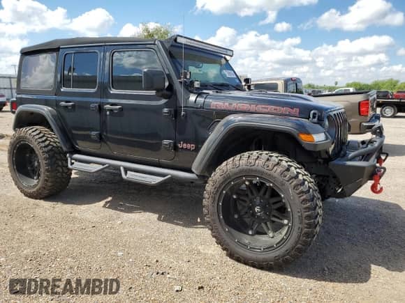 2023 Jeep Wrangler Rubicon с VIN 1C4HJXFG3PW682375, выставлен на аукционе Copart как лот 73969434 с пробегом Не указан миль и Списание • Salvage title. История ставок и продаж доступна на DreamBid. Изображение 4.