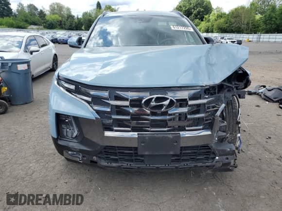 2022 Hyundai Santa Cruz Limited with VIN 5NTJEDAF5NH014956, listed as a Copart auction lot 61217295 with 35,760 mi miles and Salvage title. Bid and sale history available at DreamBid. Image 5.