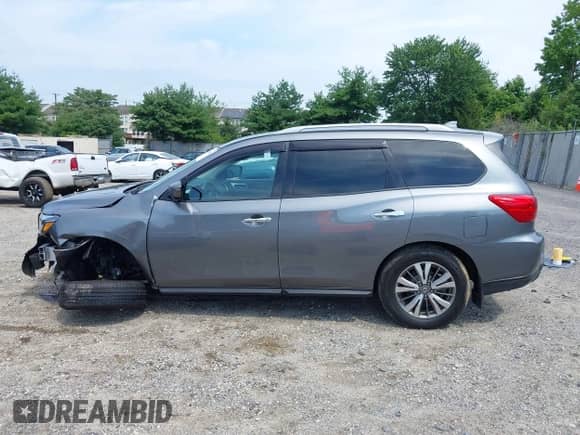2020 Nissan Pathfinder SV with VIN 5N1DR2BM2LC606529, listed as a IAAI auction lot 42608403 with 42,921 mi miles and . Bid and sale history available at DreamBid. Image 14.