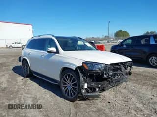 2023 Mercedes-Benz GLS 450 with VIN 4JGFF5KE7PA919217, listed as a IAAI auction lot 41385884 with 14,283 mi miles and . Bid and sale history available at DreamBid. Image 1.