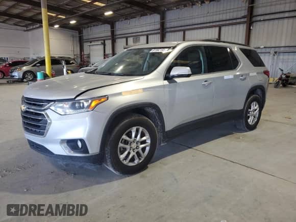 2019 Chevrolet Traverse LT Cloth с VIN 1GNEVMKW7KJ166875, выставлен на аукционе Copart как лот 87382195 с пробегом 35 198 миль миль и Чистый • Clean title. История ставок и продаж доступна на DreamBid. Изображение 1.