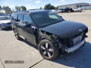 2025 Hyundai Santa Fe Limited with VIN 5NMP3DG13SH018751, listed as a Copart auction lot 86304645 with 17,085 mi miles and Salvage title. Bid and sale history available at DreamBid. Image 4.