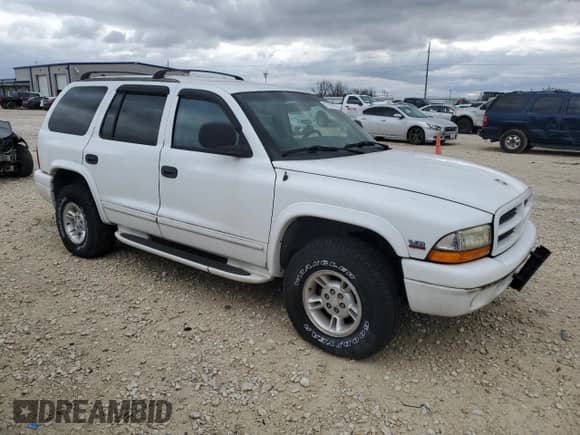 1998 Dodge Durango with VIN 1B4HS28Z2WF217712, listed as a Copart auction lot 87702875 with Not provided miles and Clean title. Bid and sale history available at DreamBid. Image 4.