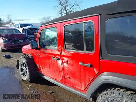 2021 Jeep Wrangler Unlimited Willys Sport с VIN 1C4HJXDG9MW754873, выставлен на аукционе IAAI как лот 41641167 с пробегом 25 410 миль миль и . История ставок и продаж доступна на DreamBid. Изображение 14.