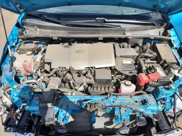 2020 Toyota Prius LE with VIN JTDKARFP5L3149408, listed as a Copart auction lot 70762595 with 56,249 mi miles and Salvage title. Bid and sale history available at DreamBid. Image 11.