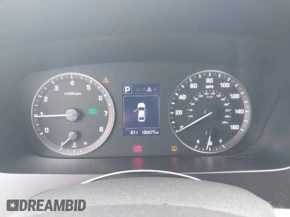 2017 Hyundai Sonata SE z VIN 5NPE24AF5HH581648, wystawiony jako IAAI lot #43288707 z przebiegiem 130 477 mil mil oraz . Historia ofert i sprzedaży dostępna na DreamBid. Obrazek 7.