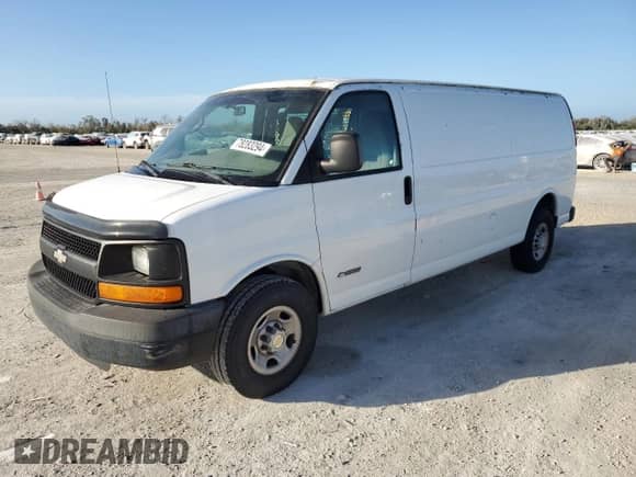 2005 Chevrolet Express Cargo с VIN 1GCGG29V451149100, выставлен на аукционе Copart как лот 78283294 с пробегом Не указан миль и Списание • Salvage title. История ставок и продаж доступна на DreamBid. Изображение 1.